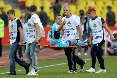 CSKA Moskova kalecisi Akınfeev’i sakatlayan Welliton’a ağır ceza