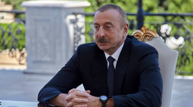 Aliyev: Ermenistan ile müzakerelere çoktan başladık, Karabağ'daki çatışma geçmişte kaldı