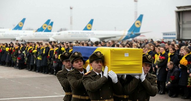 İran, düşürülen uçakta ölen Ukraynalıların cenazelerini gönderdi