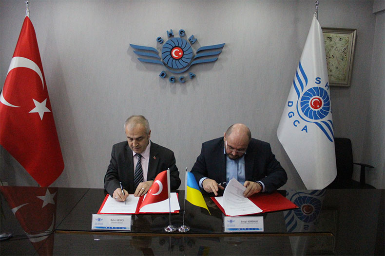 Türkiye ve Ukrayna sivil havacılık kurumlarından yeni anlaşma