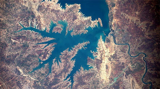 Rus Astranotlar uzaydan Türkiye'nin fotoğrafını çekti