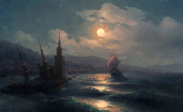 Ayvazovski’nin "Mehtaplı Gece” tablosu rekor paraya satıldı