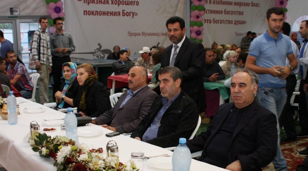Moskova Ramazan Çadırı’nda son iftarı Azeri diasporası verdi