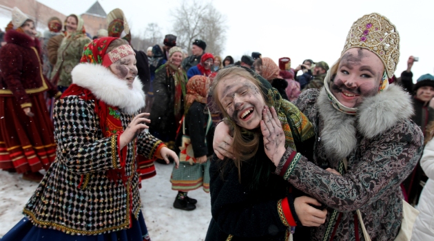 Rusya, Masletnitsa şenlikleri ile “kışa veda” etti