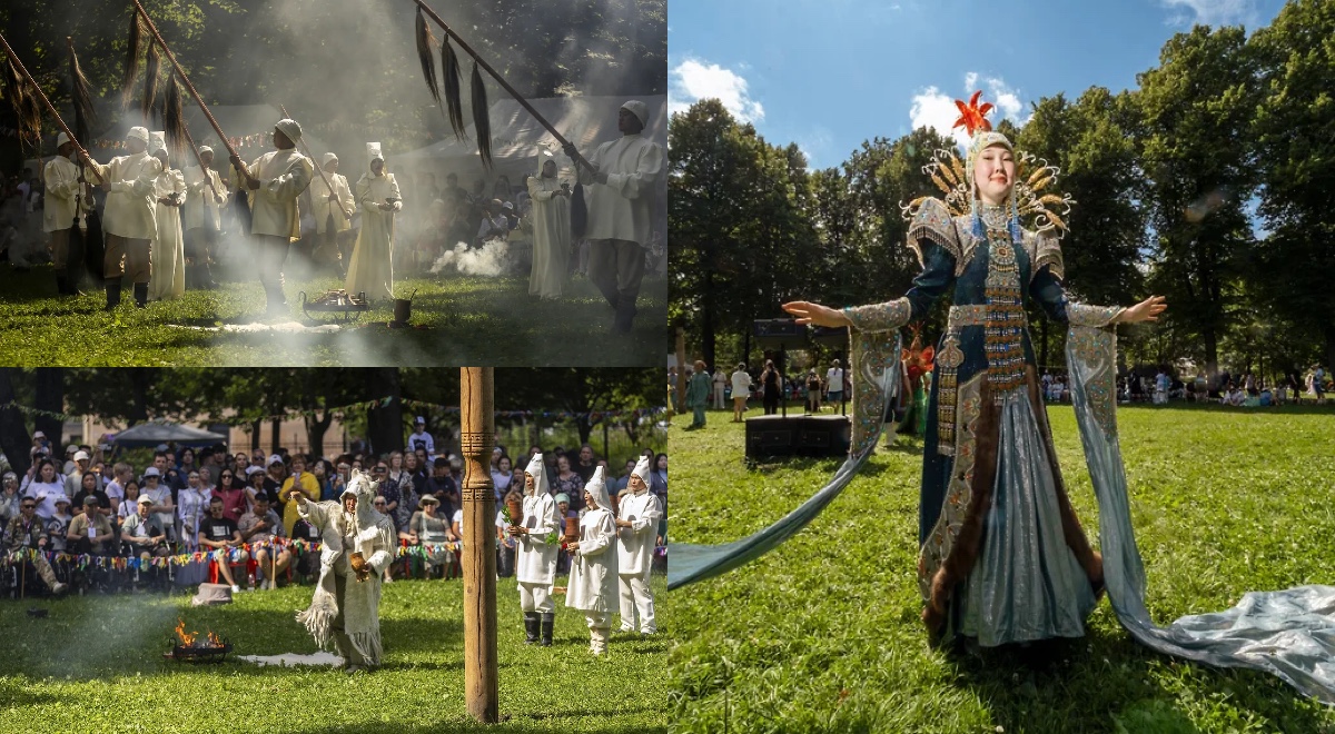 St. Petersburg'da Geleneksel Yakut Festivali Coşkuyla Kutlandı