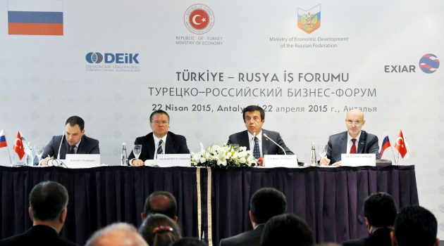 Rusya-Türkiye İş Forumu Antalya'da yapıldı; Rusya krizi Türk ihracatçısını etkiledi