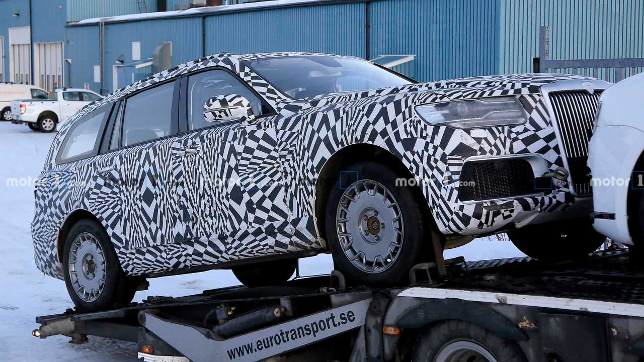 Putin’in limuzinini üreten Aurus’un yeni SUV modeli ilk gez görüntülendi