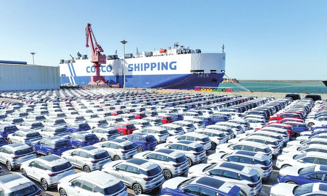 Çin, Rusya sayesinde dünyanın en büyük otomobil ihracatçısı oldu