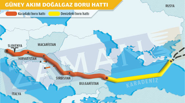 1,8 milyar Euro’luk Güney Akım projesinde Türk şirketi yok