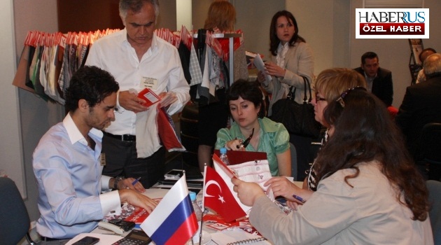 Rus işadamları Ege bölgesi tekstil ürünleri için sıraya girdi