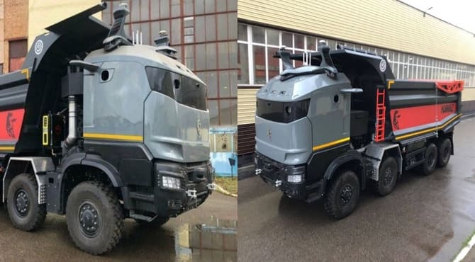 KAMAZ yeni insansız kamyonu RoboCop’u tanıttı