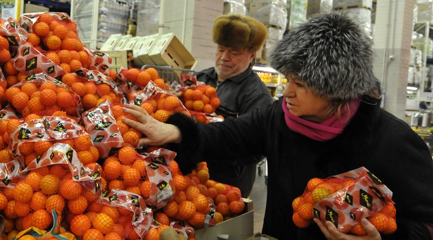 Rusya 24,5 ton mandalinayı Türkiye’ye iade etti