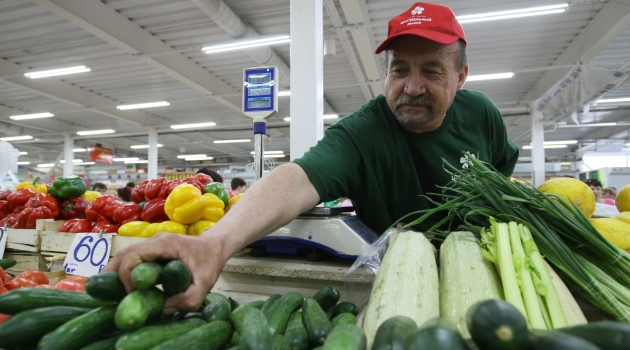 Rusya’da salatalık zam şampiyonu oldu, 2013 enflasyonu yüzde 6,5 