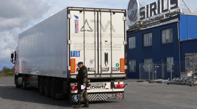 Rusya, Belarus üzerinden gelen 55 ton gıdayı geri gönderdi