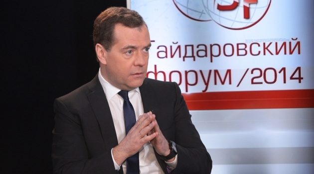 Medvedev: Ekonomik durgunluğun nedeni içerde