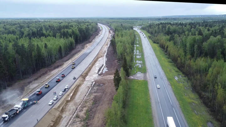 Rusya'da 2023 yılında 31 bin km yol inşa edildi ve onarıldı