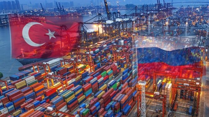 Türkiye'nin Rusya'ya ihracatı %39 düşüşle 631 milyon dolara geriledi