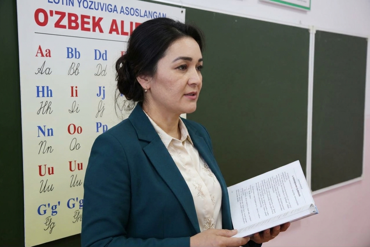 Özbekistan Kiril Alfabesini Bırakarak Latin Alfabesine Geçiyor