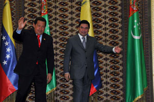 Chavez, Türkmenistan'ı 'Gaz OPEC'e davet etti