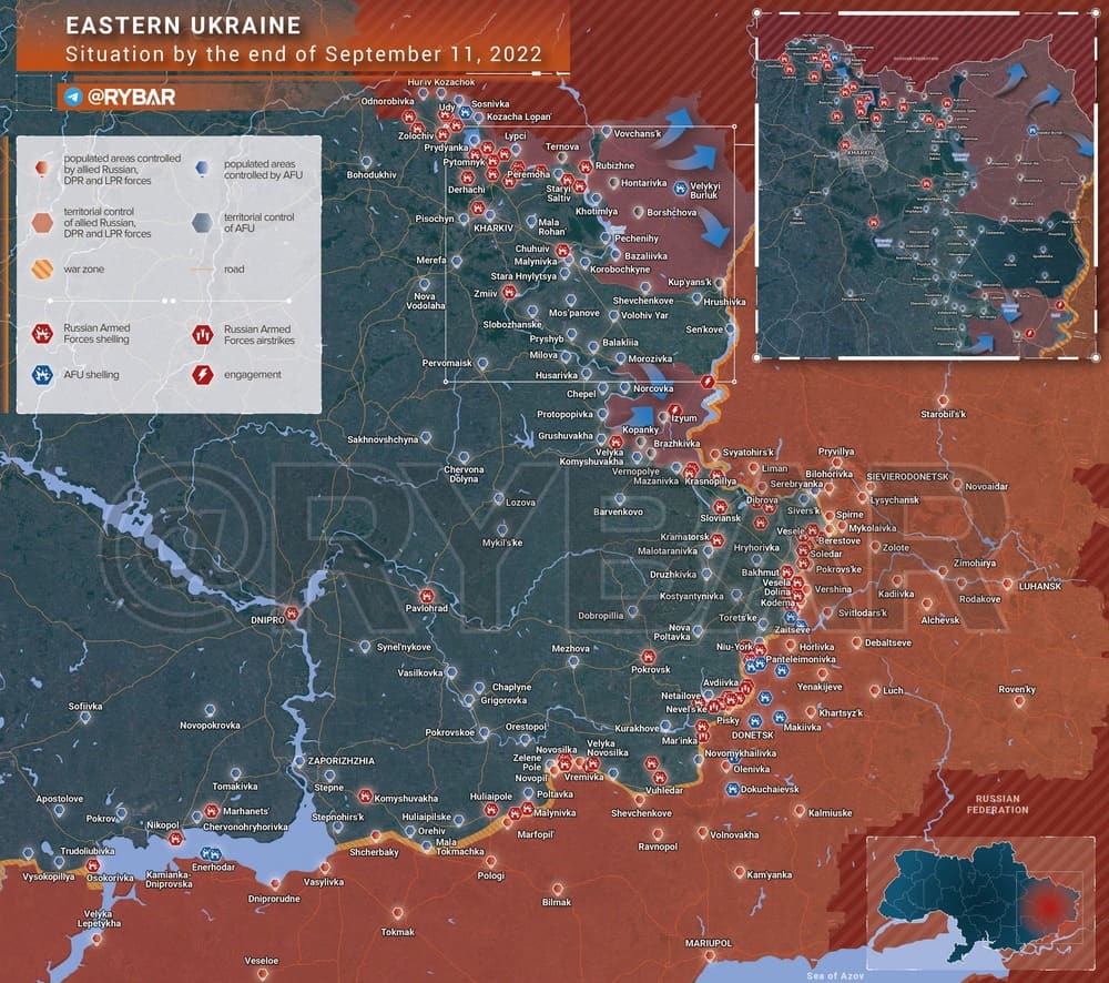 12 Eylül itibarıyla Ukrayna’da cephe haritası ve son durum