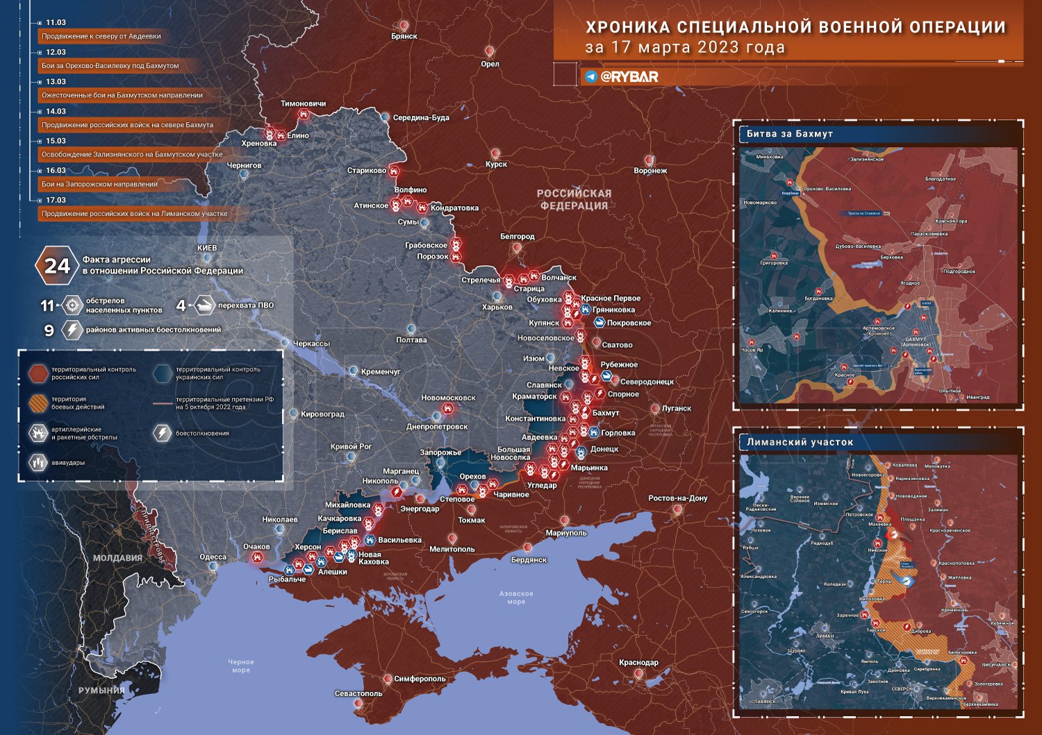 18 Mart: Ukrayna cephe haritası ve son durum