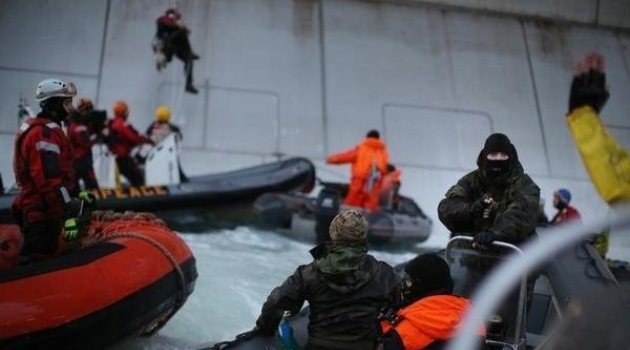 “Rusya güvenlik güçleri Greenpeace üyelerine ateş açtı”