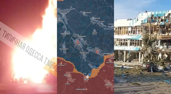 2 Ağustos Cephe Haritası: Kiev ve Odessa’da patlamalar, İzmail limanı vuruldu