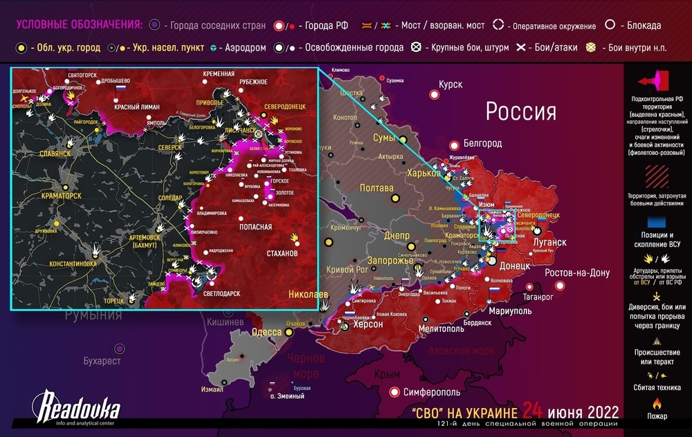 25 Haziran itibarıyla Ukrayna’da cephelerdeki durum