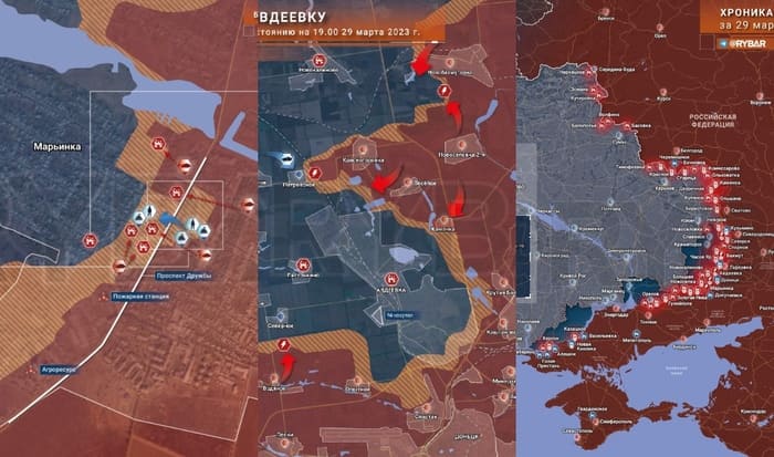 30 Mart Cephe Haritası: Rus ordusu Avdeyevka’da ilerliyor