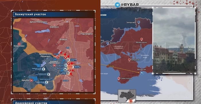 8 Nisan: Ukrayna Kırım’a saldırdı, Ruslar Bahmut’u büyük ölçüde aldı
