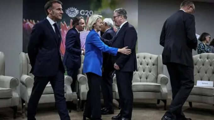 AB Liderleri, G20 Zirvesi'nde Trump'ın Ukrayna Planını Görüştü