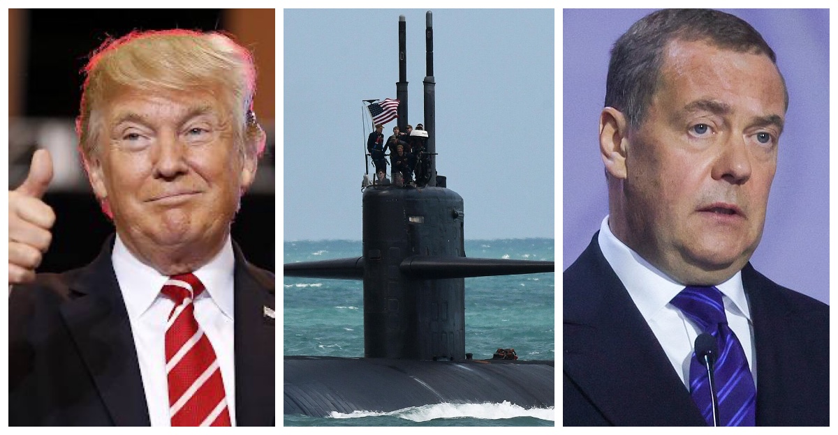 ABD ile Nükleer Gerilim: Medvedev'e Kızan Trump 2 Nükleer Denizaltı Konuşlandırdı