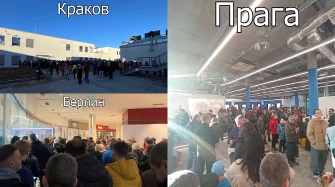 Avrupa’daki Ukraynalılar seferberlikten kaçmak için elçiliklere akın etti