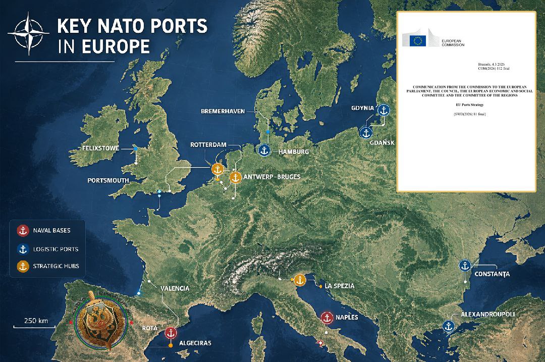 Avrupa'dan 'Savaş Ekonomisi' Adımı: Limanlar Askerileşiyor