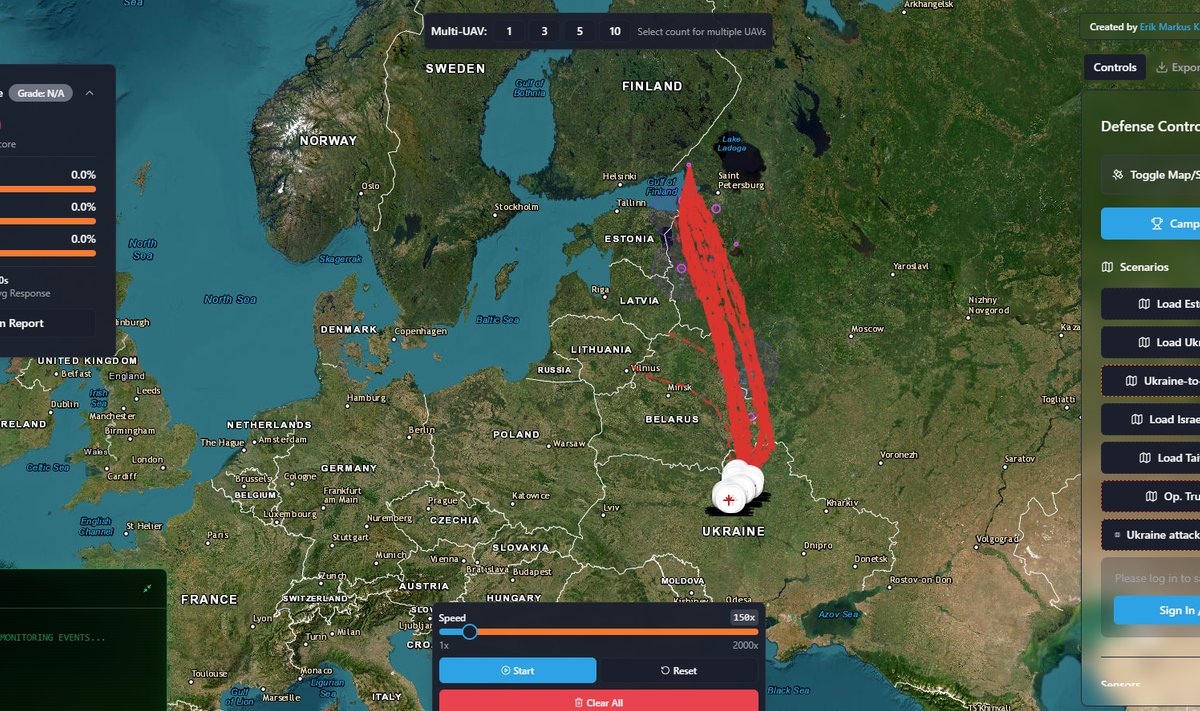 Baltık Ülkeleri NATO'dan Ukrayna İHA'larına Karşı Koruma İstedi