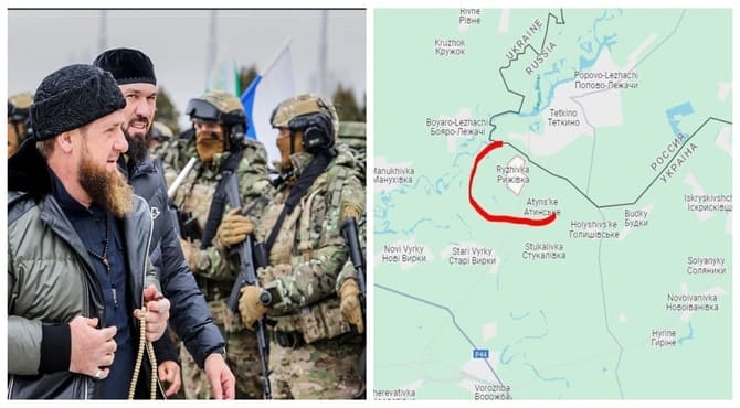 Çeçen Askerler, Sumy bölgesindeki Ryzhevka’yı kontrol altına aldı