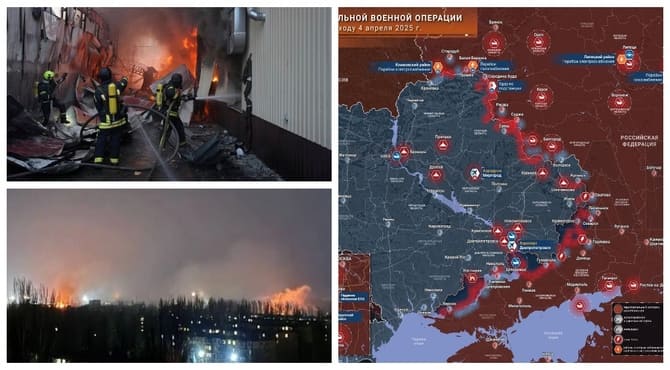 CEPHE HATTI: Rusya Uzun Aradan Sonra Kiev'i Vurdu, Cephede Çatışmalar Şiddetleniyor