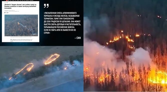 CNN: Ukrayna “Termit” İçeren Yangın Çıkarıcı İHA’lar Kullanmaya Başladı