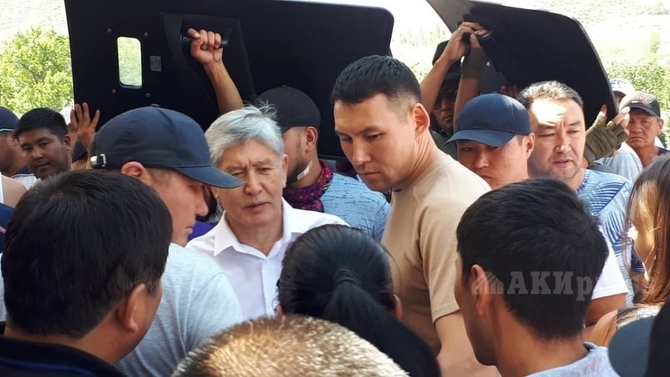 Eski Kırgızistan Cumhurbaşkanı, ikinci operasyonda gözaltına alındı