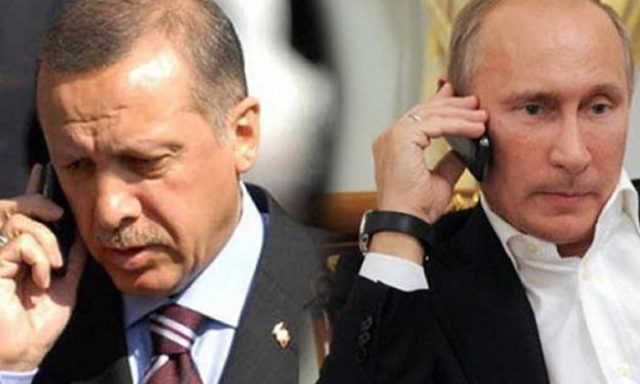 Erdoğan, Putin’le Suriye'ye düzenlenmesi planlanan askeri harekatı görüştü