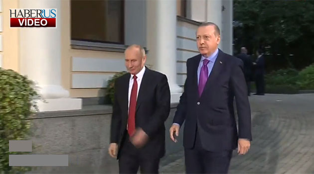 Erdoğan'dan mükemmel Türkçe bilen Peskov'a: Peskov! How are you?