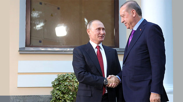 Erdoğan'dan Putin'e Kudüs teşekkürü