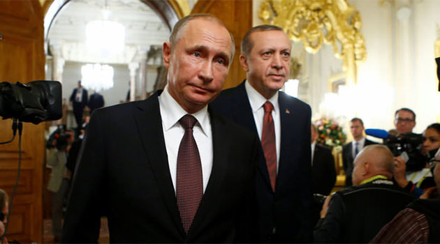 Erdoğan'dan Putin'e taziye telefonu