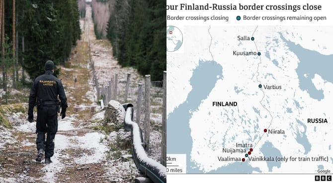 Finlandiya, Rusya ile biri hariç tüm kapıları kapattı