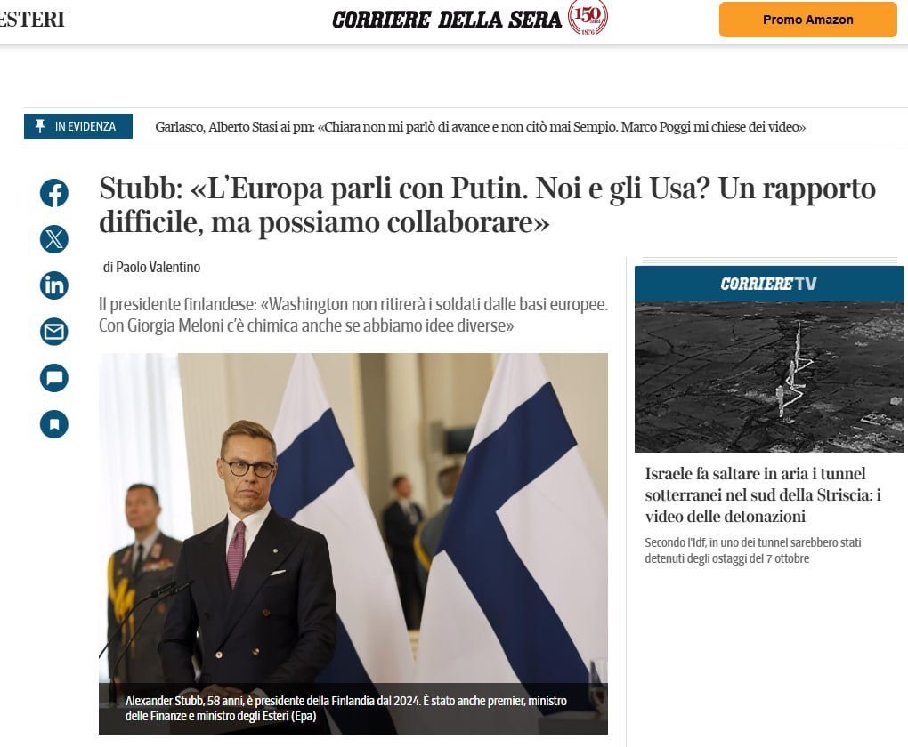Finlandiya: “Rusya ile konuşmanın zamanı geldi”