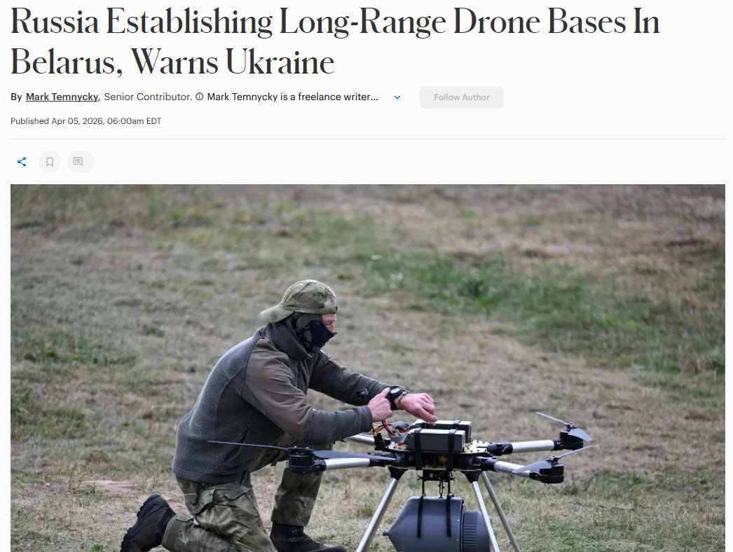 Forbes: Rusya Belarus’ta Uzun Menzilli İHA Kontrol Üsleri İnşa Ediyor