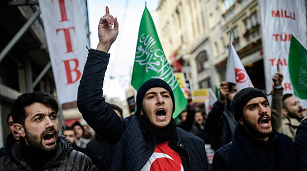 Rusya İstanbul Konsolosluğu önünde yeni protestolar