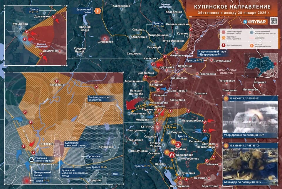 Harkov ve Kupyansk Yönlerinde Şiddetli Çatışmalar Devam Ediyor
