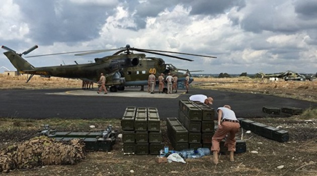 Rusya'nın 3 helikopteri daha Suriye'den ayrıldı