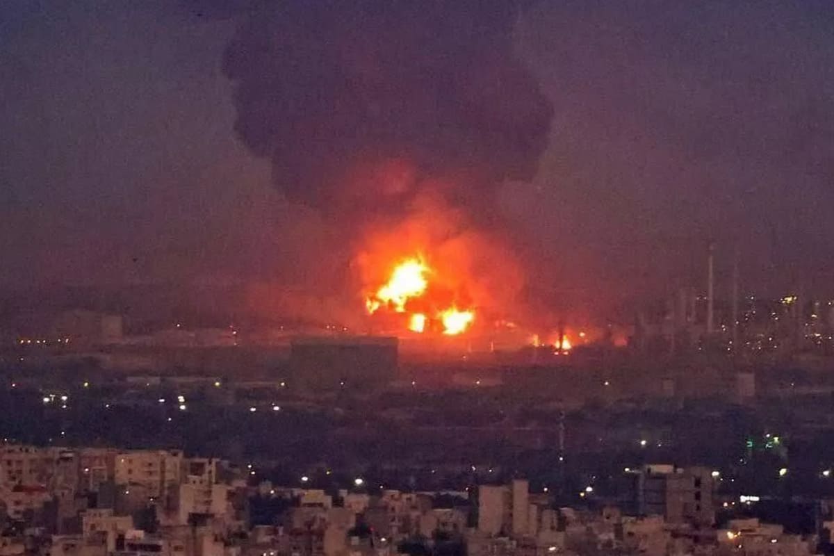 İsrail, İran'a Büyük Çaplı Saldırı Düzenledi